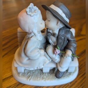 Vintage Enesco "Monday's Child Is Fair Of Face..." Figurine #292117